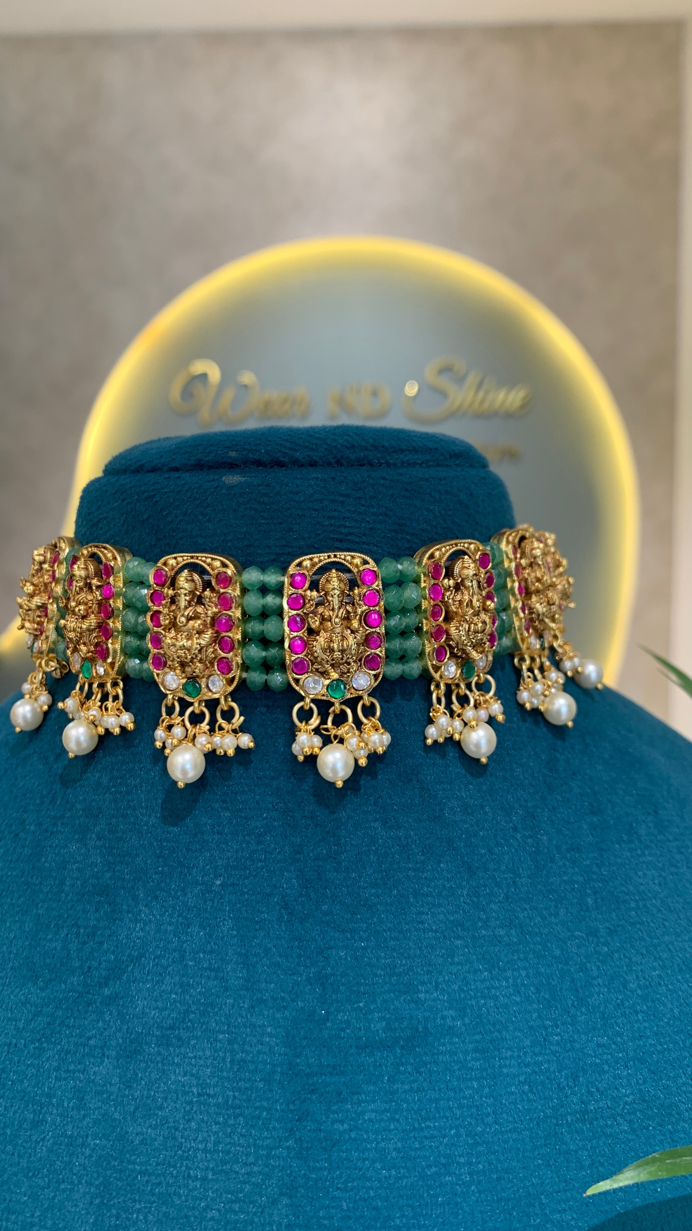 Golden Polish Ganesha set