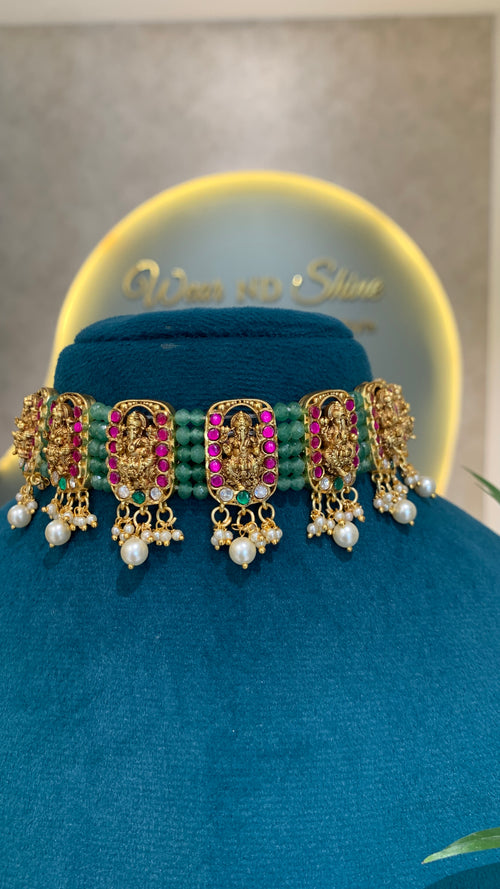 Golden Polish Ganesha set