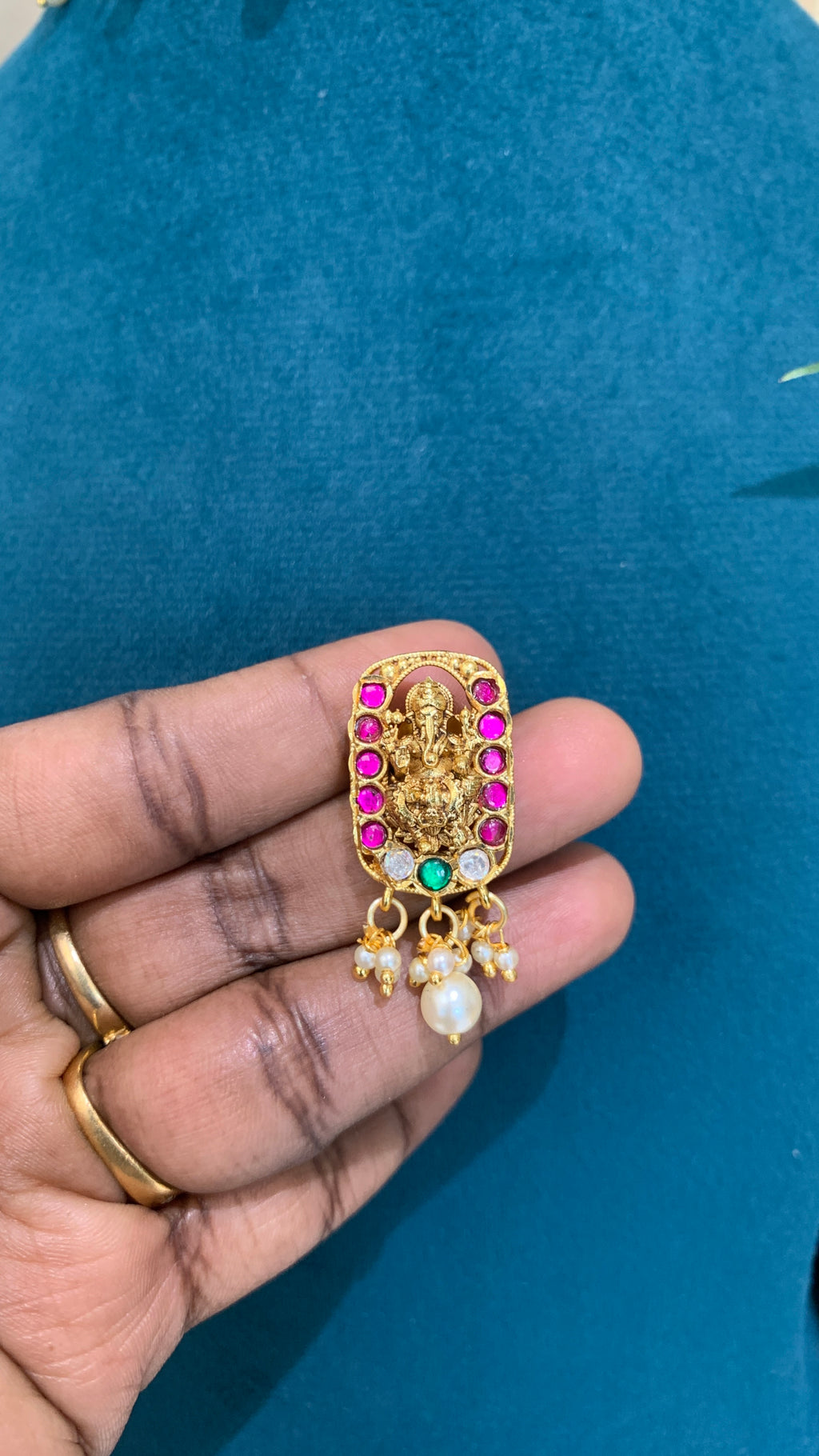 Golden Polish Ganesha set
